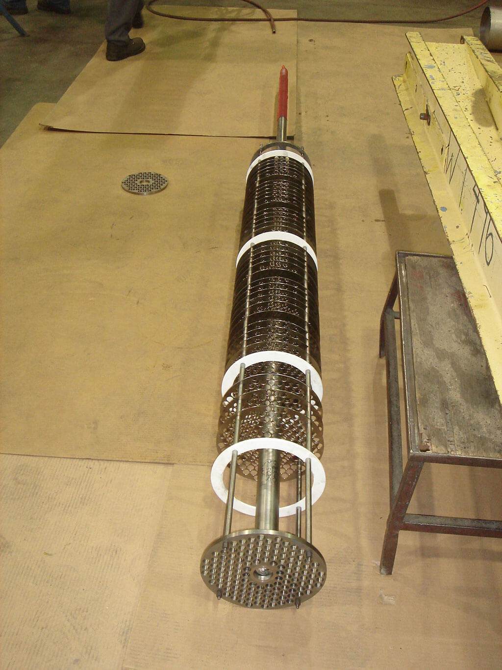 Column Plate Stack Replacement