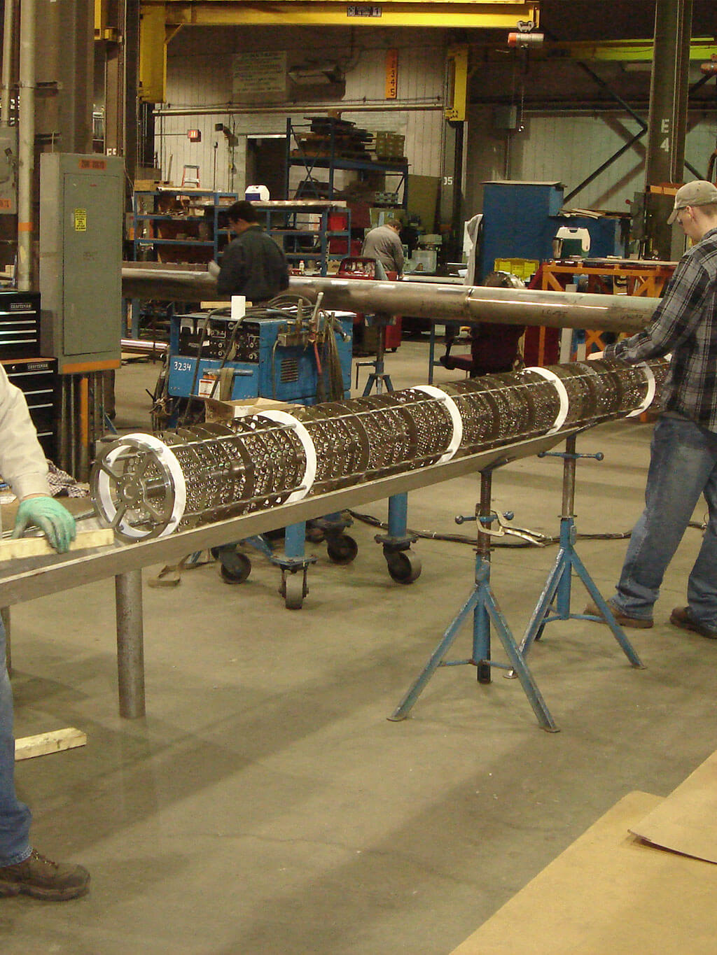 Column Plate Stack Replacement