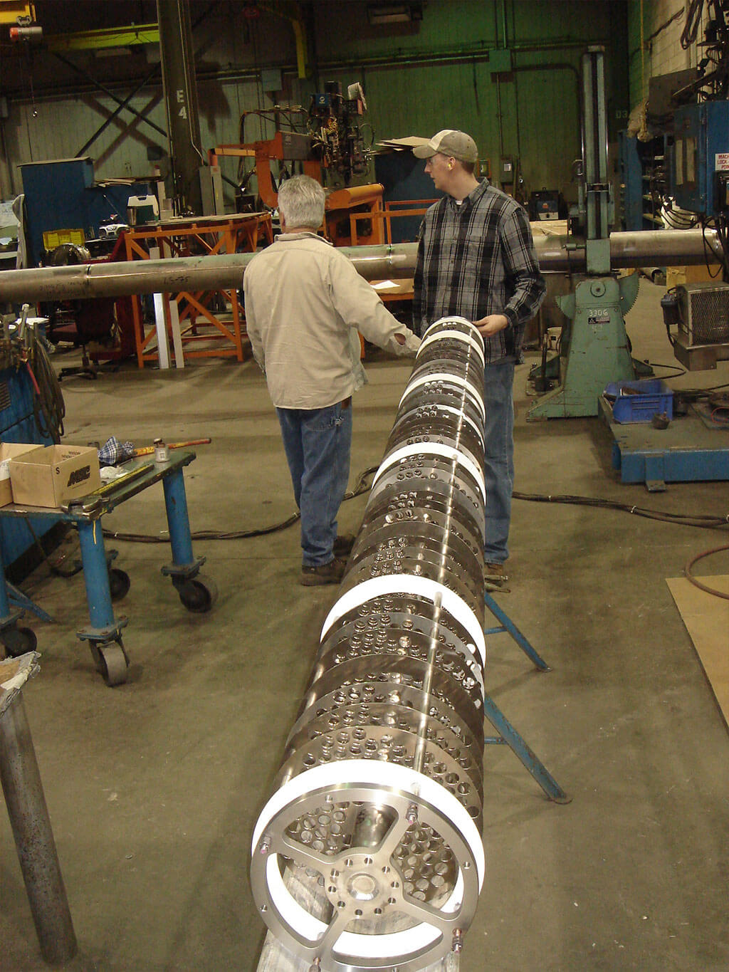 Column Plate Stack Replacement