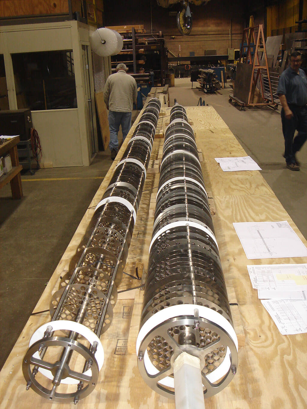 Column Plate Stack Replacement