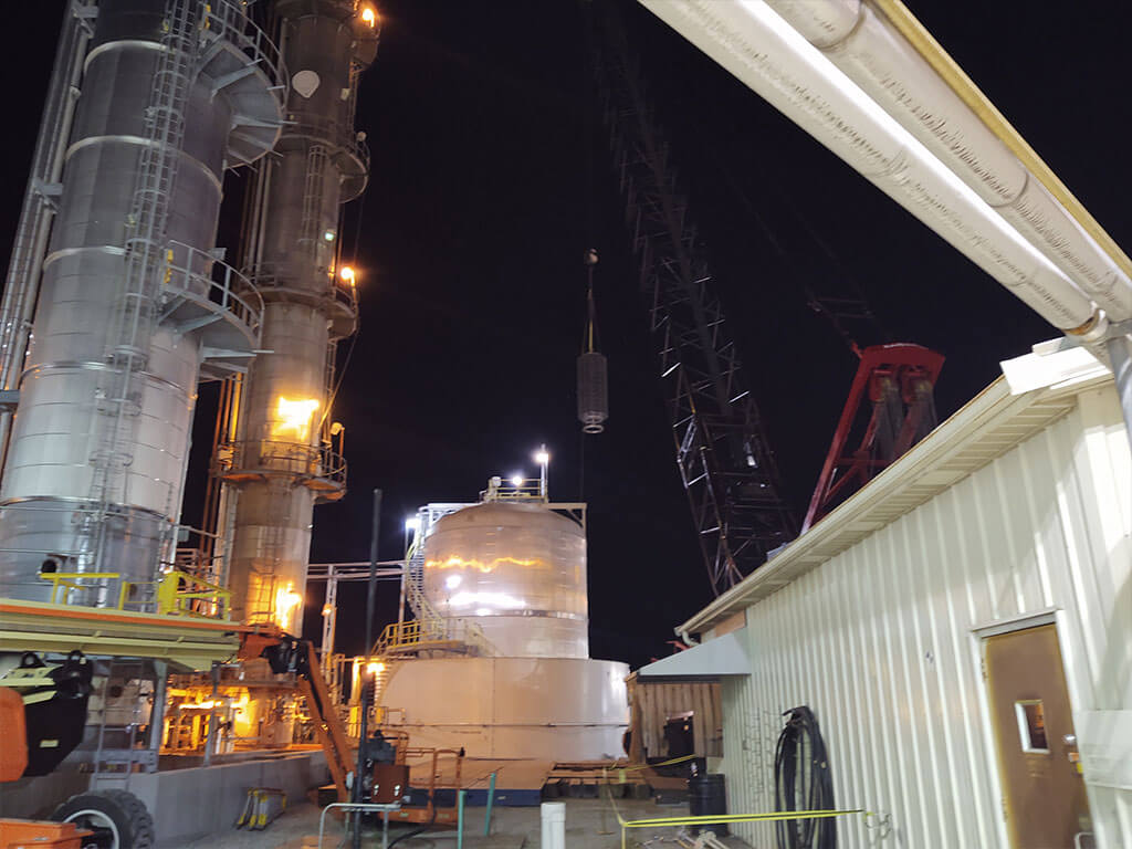 Extraction Column Delivers up to 75% Increased Capacity