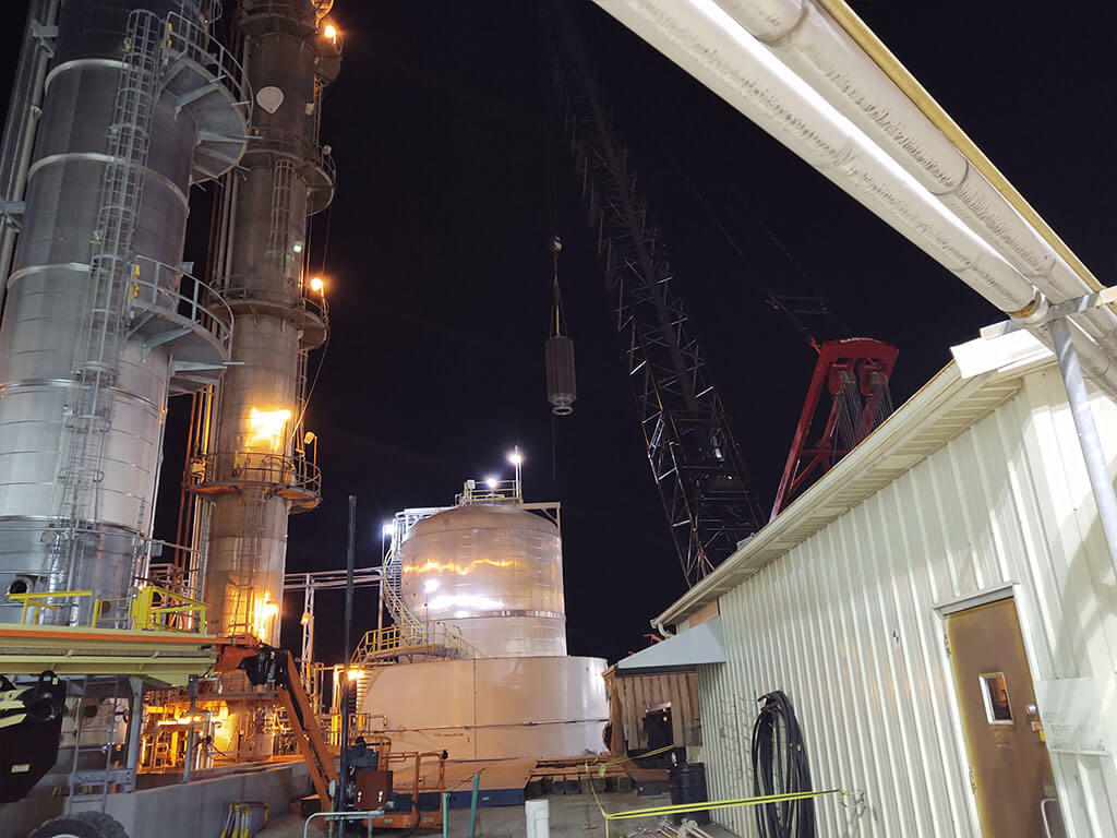 Extraction Column Delivers up to 75% Increased Capacity