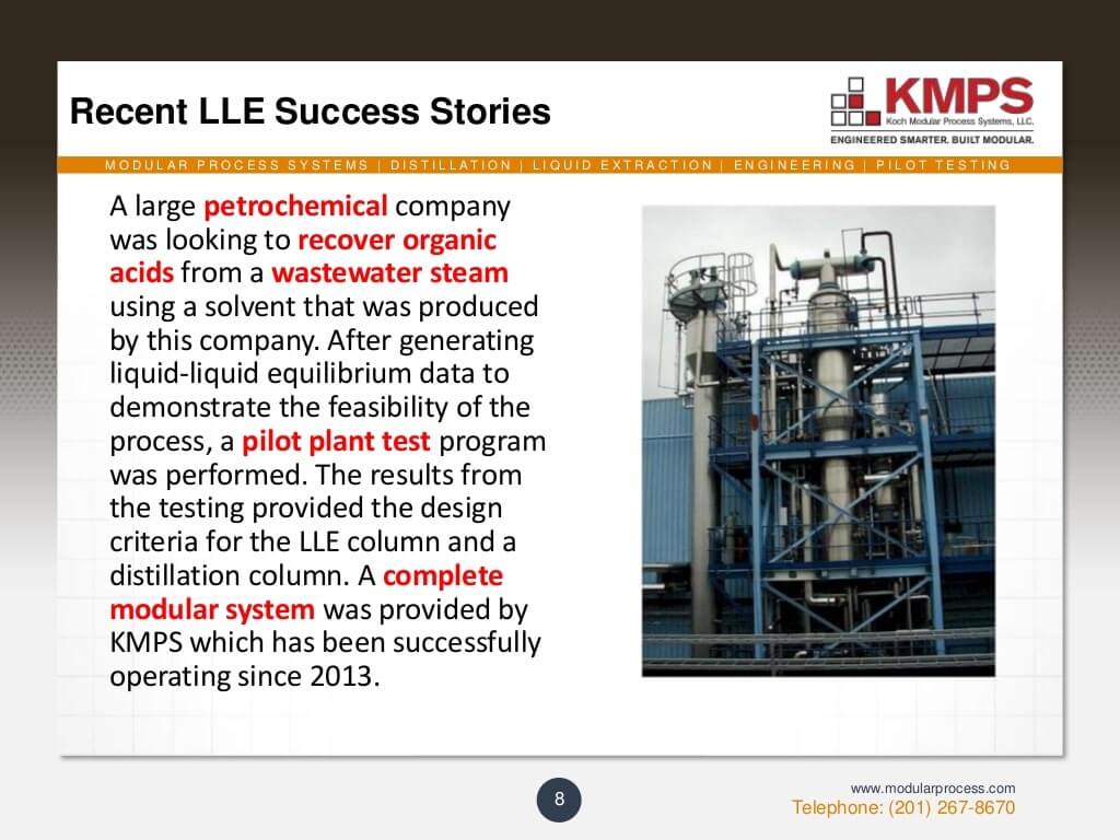 Solving Separation Problems using LLE 8