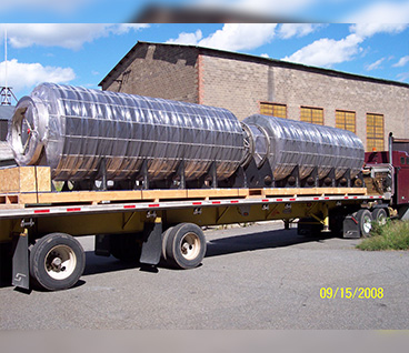 Column for the Liquid-Liquid Extraction of an Organic Acid